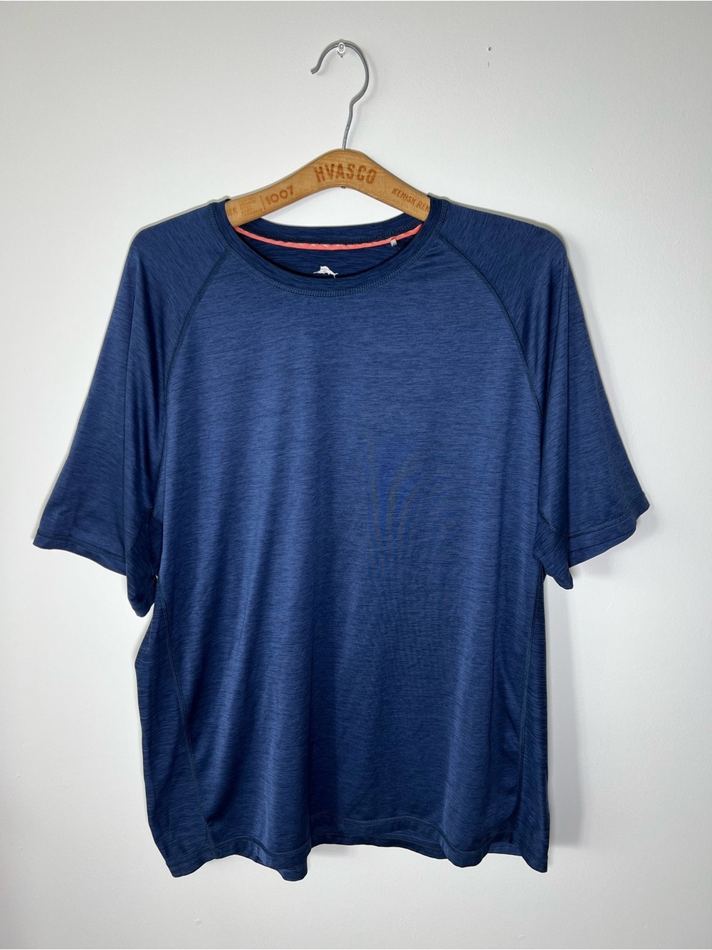 Tommy Bahama Men's Heathered Blue Island Zone Short Sleeve Tee Size Large
